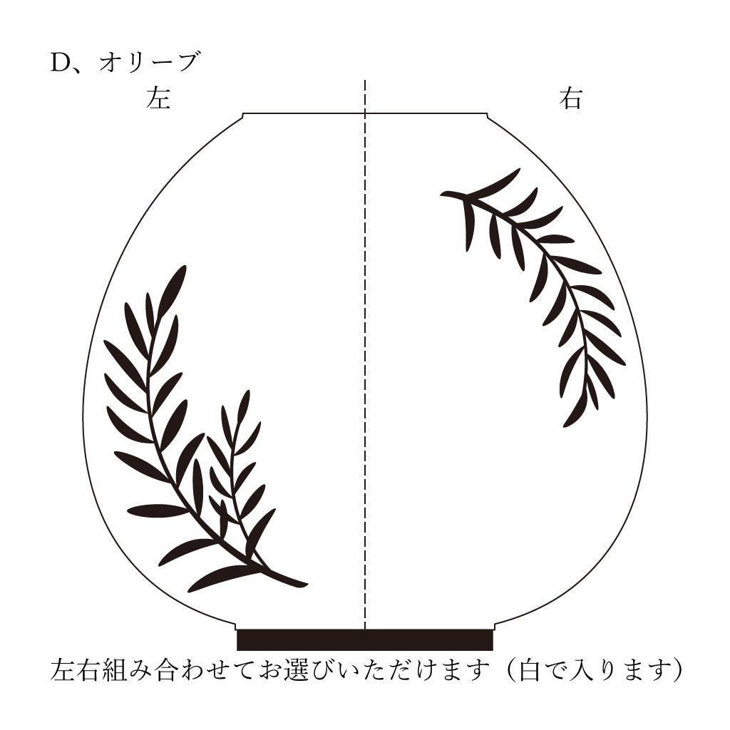置き用提灯 おん